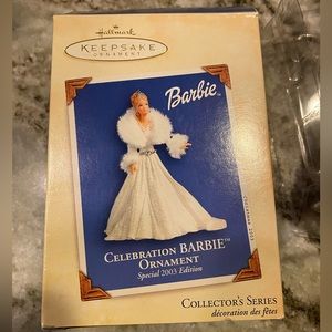 Celebration Barbie Ornament